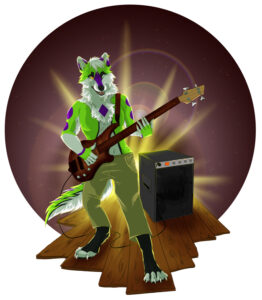 green wolf bassist