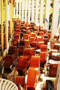 a lot of double basses